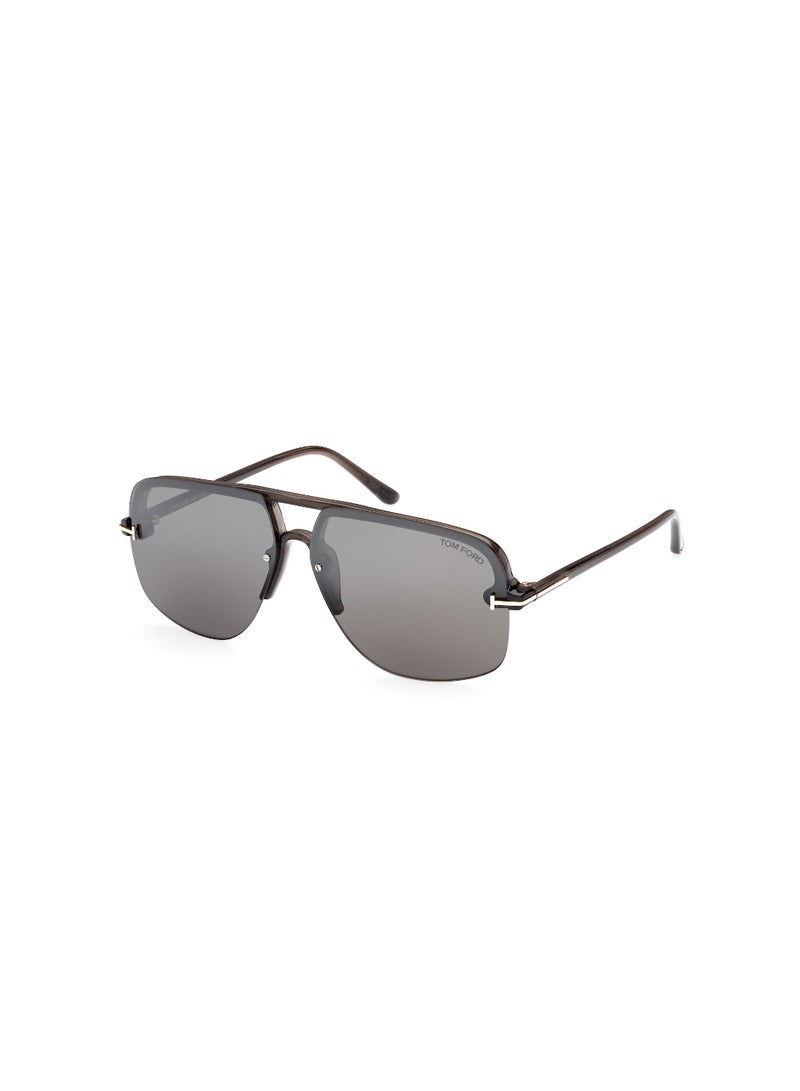 TOM FORD TOMFORD RIMLESS FT100351B63 MEN NAVIGATOR INJECTED SUNGLASSES - Image 1